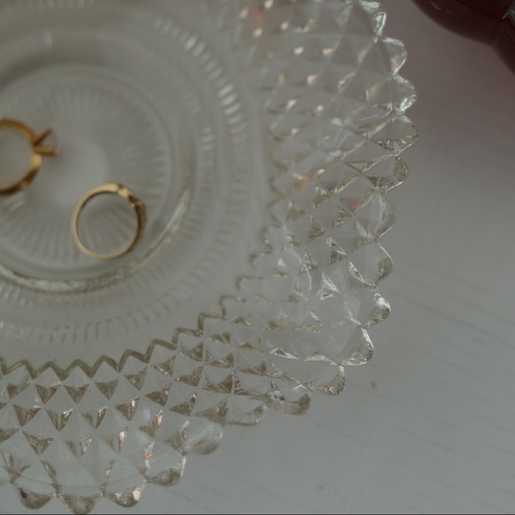 Vintage Glass Small Catch All Dish - Picture 2 of 7